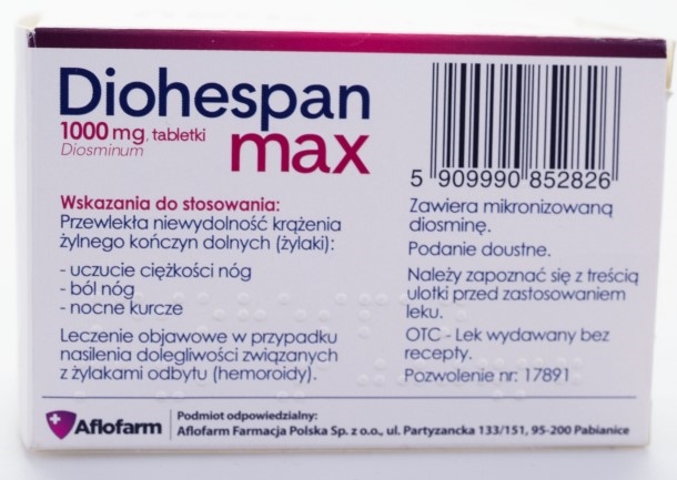 Tabletki Diohespan max opinie po nieskutecznej kuracji